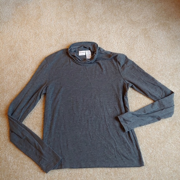 Isaac mizrahi for target soft gray turtleneck - Picture 1 of 3